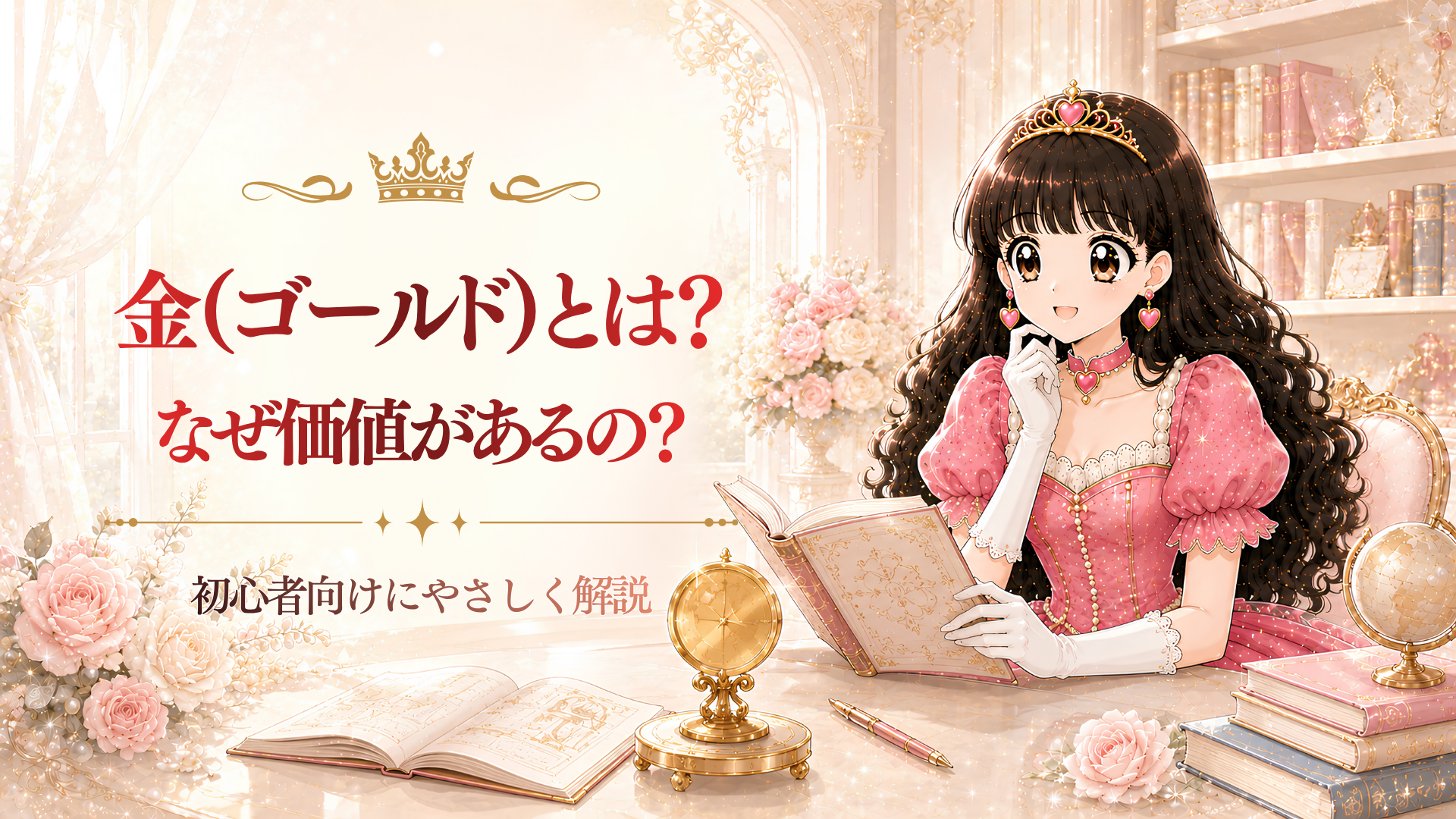 金（ゴールド）とは？ なぜ価値があるの？ 初心者向けにわかりやすく解説