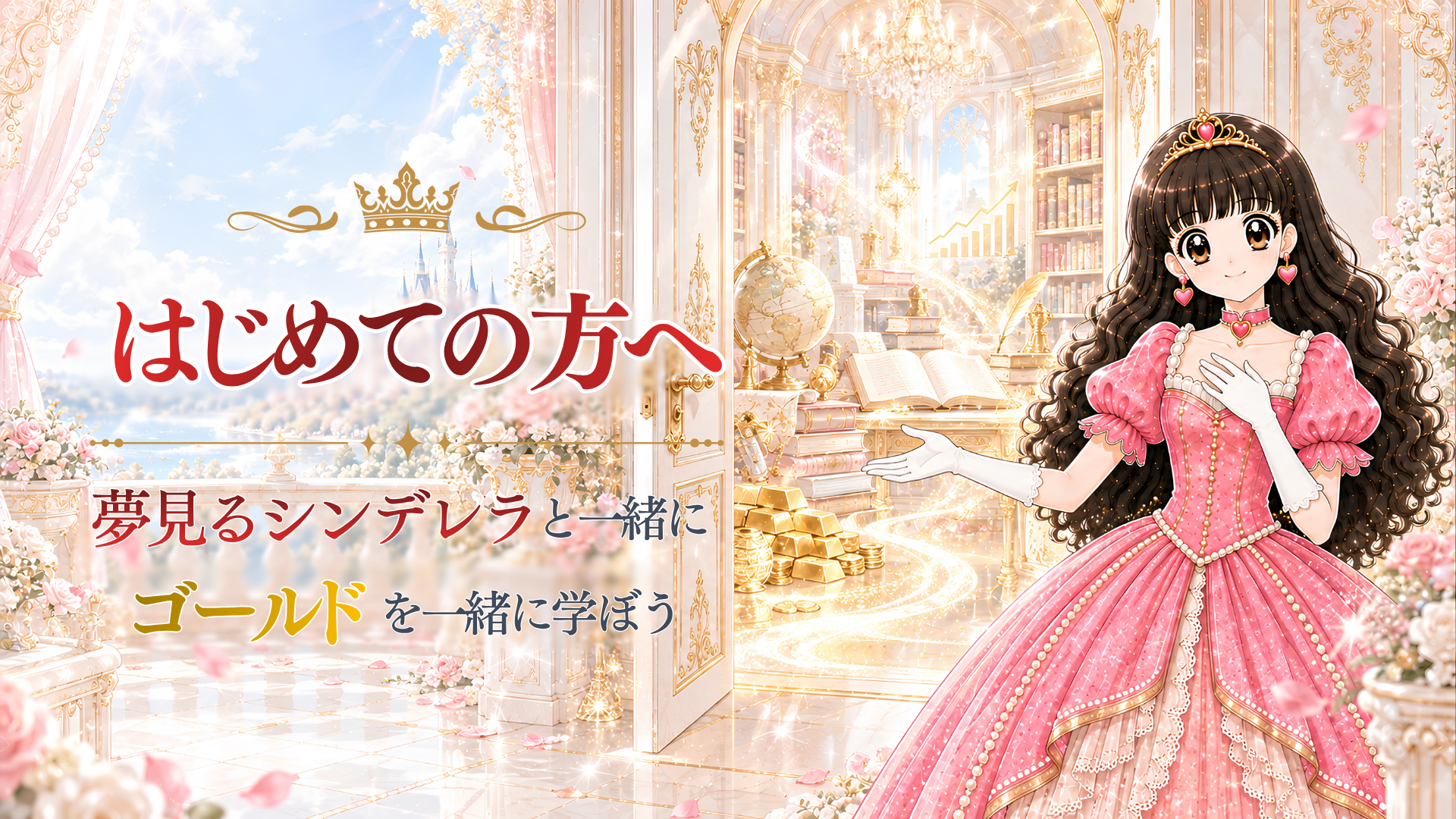 はじめての方へ | 夢見るシンデレラとゴールドを学ぼう