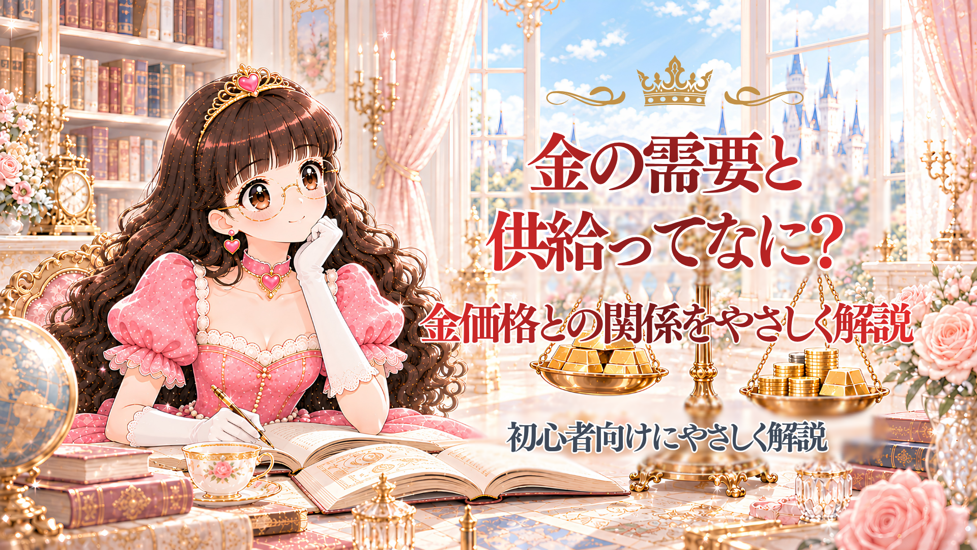 金の需要と供給とは？金価格との関係を初心者向けにわかりやすく解説