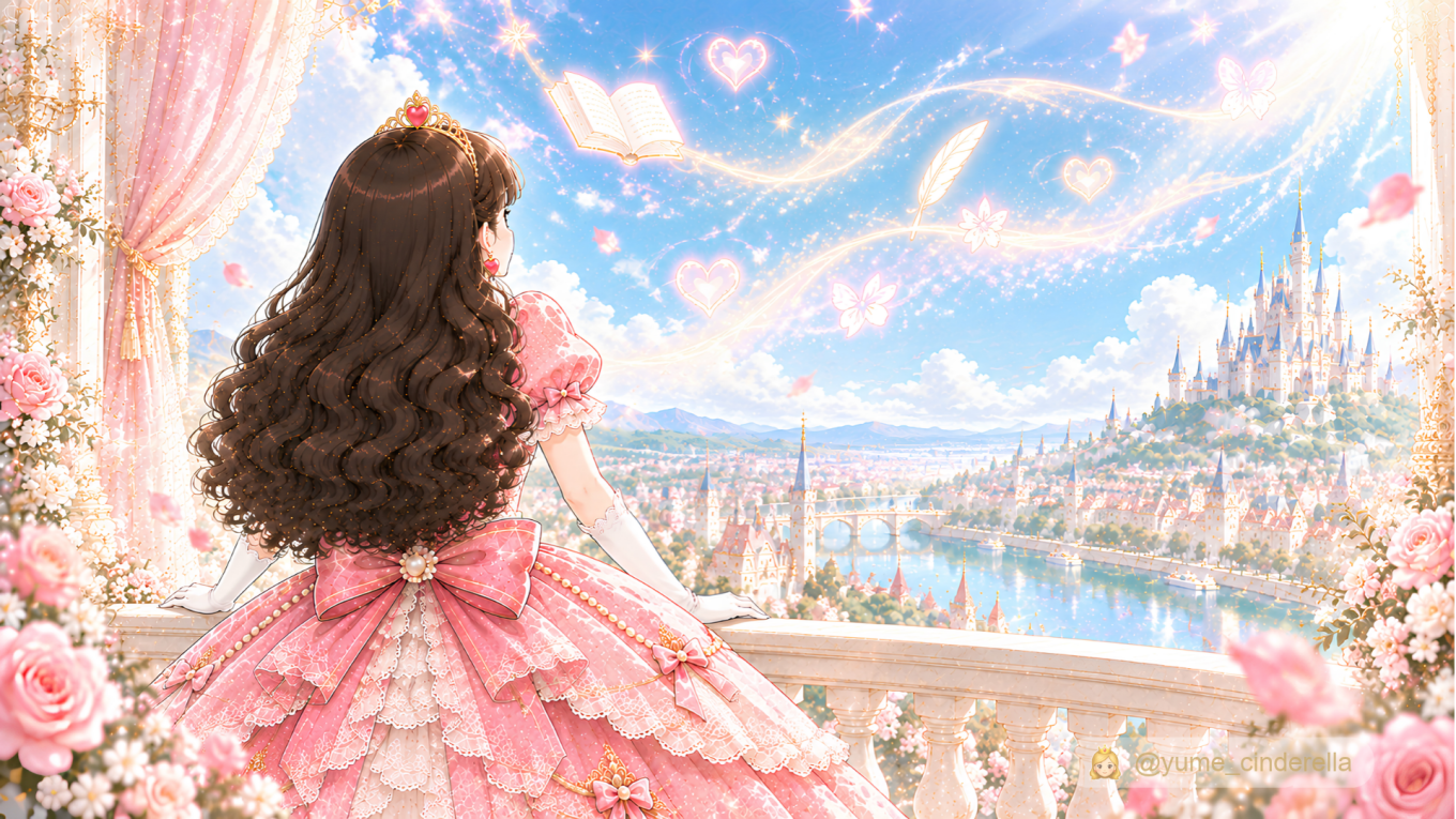 きらめく王国を望むプリンセス